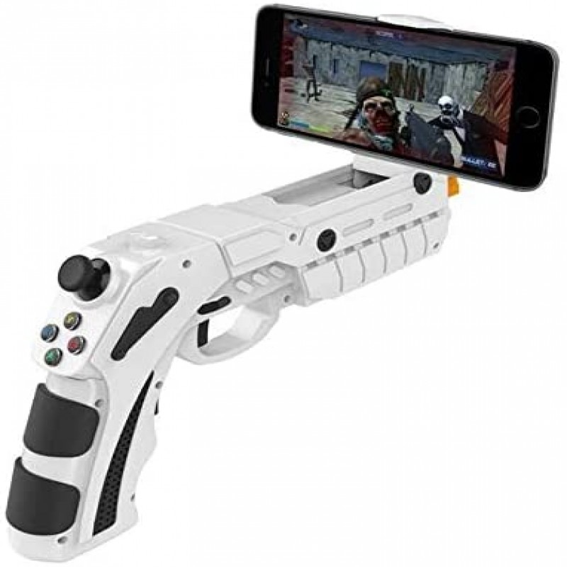 Arma de controle de jogo AR, Game Gun de plástico operado por bateria 360  graus panorâmico para Android 4.2 para OS X 8.0 ou superior :  : Casa